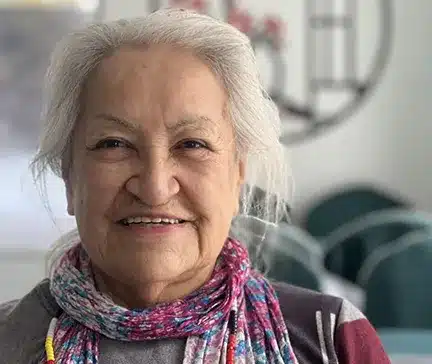 A portrait of Traditional Healing with Grandmother Isabelle Meawasige