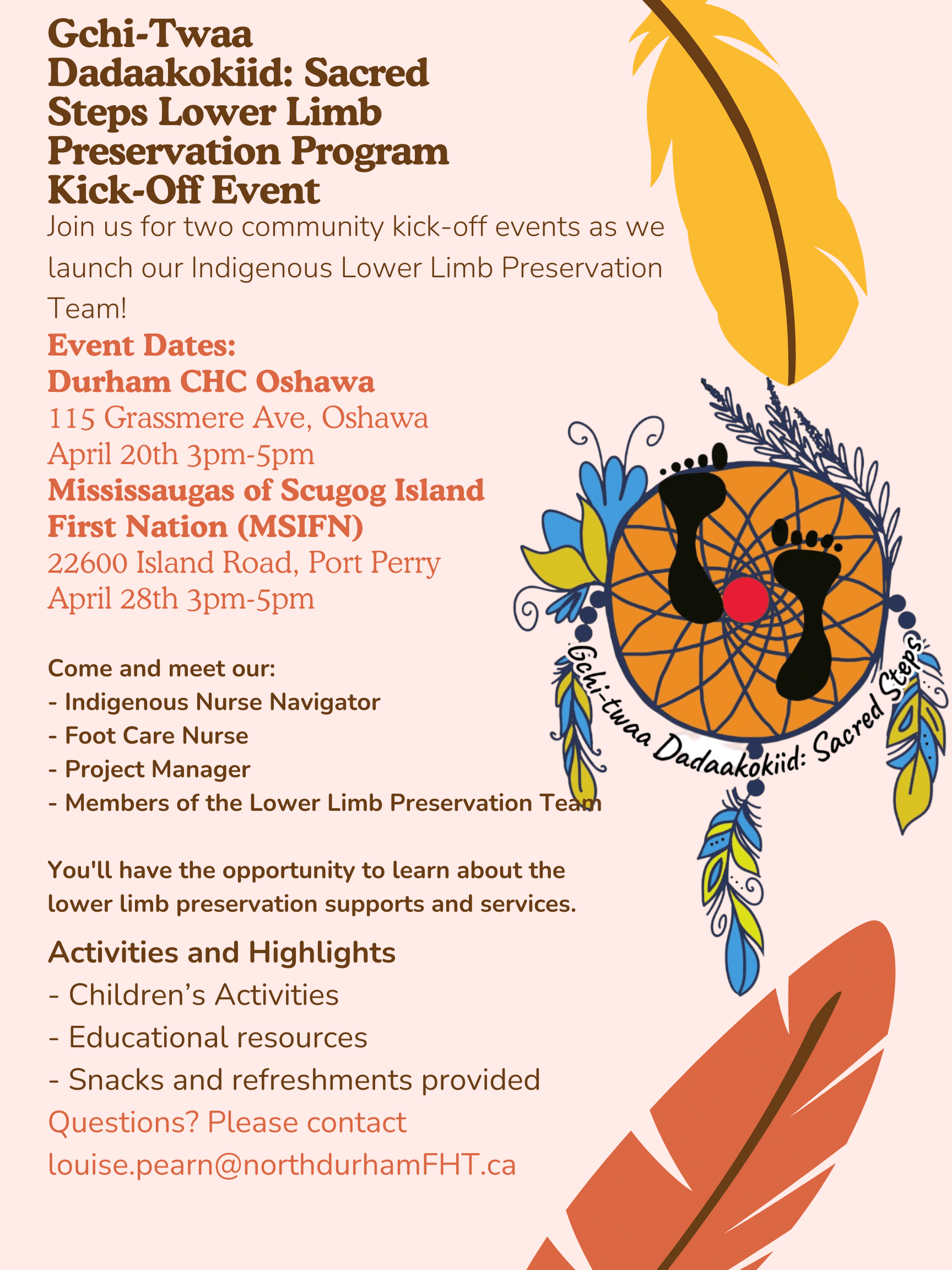 Gchi-Twaa Dadaakokiid Sacred Limb Preservation Program Kick Off Event V2